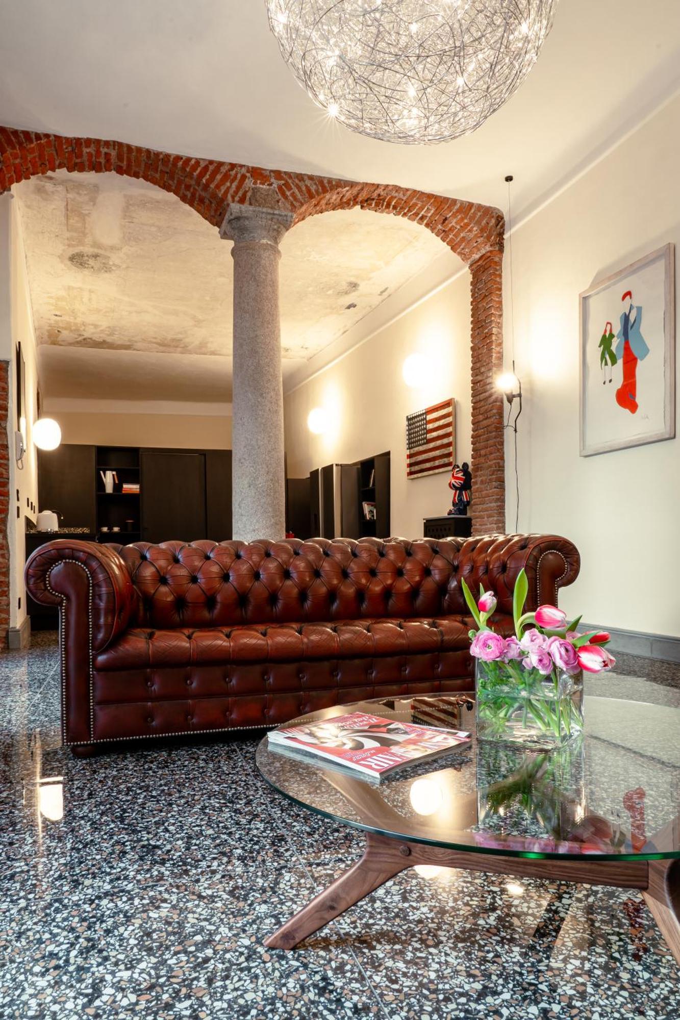 Luxury Loft Near Duomo And Garage Apartment มิลาน ภายนอก รูปภาพ